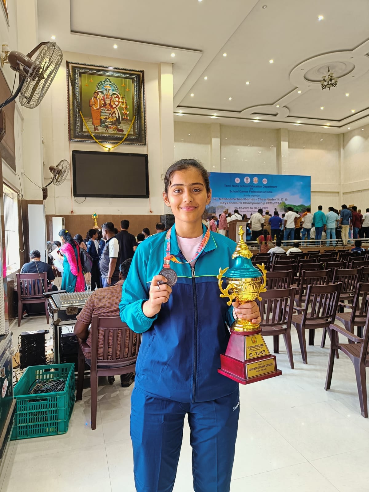 Photo of Suhani Munet, chess student